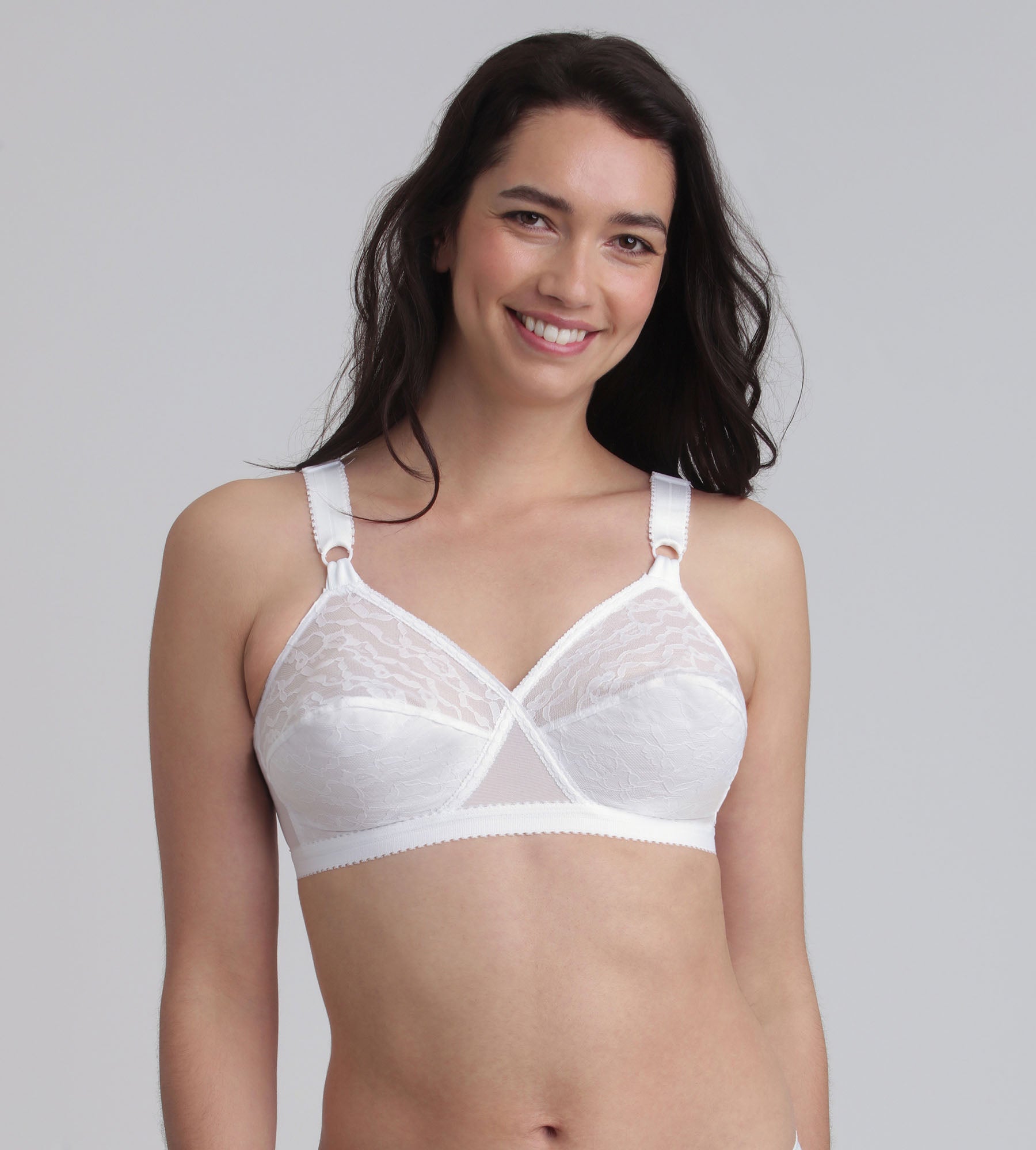 Non-wired bra in white Cross Your Heart 165 Playtex®