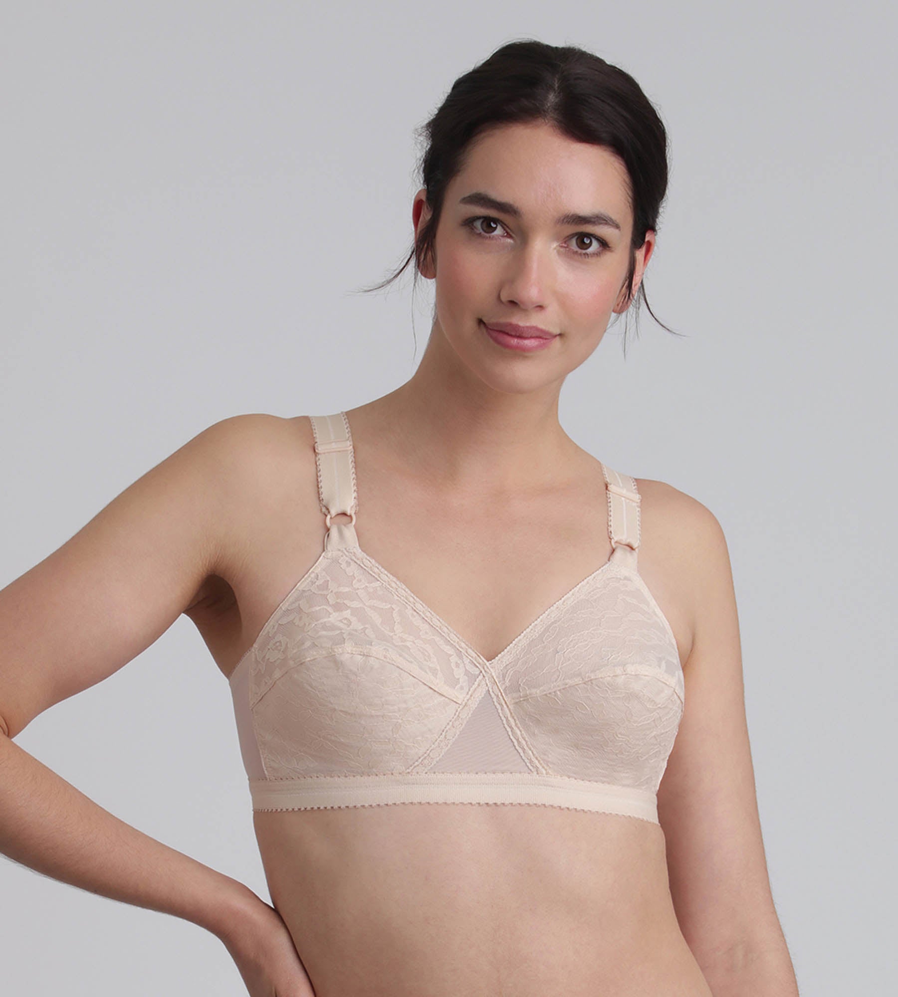 Playtex® Non-wired bra in beige Cross Your Heart 165