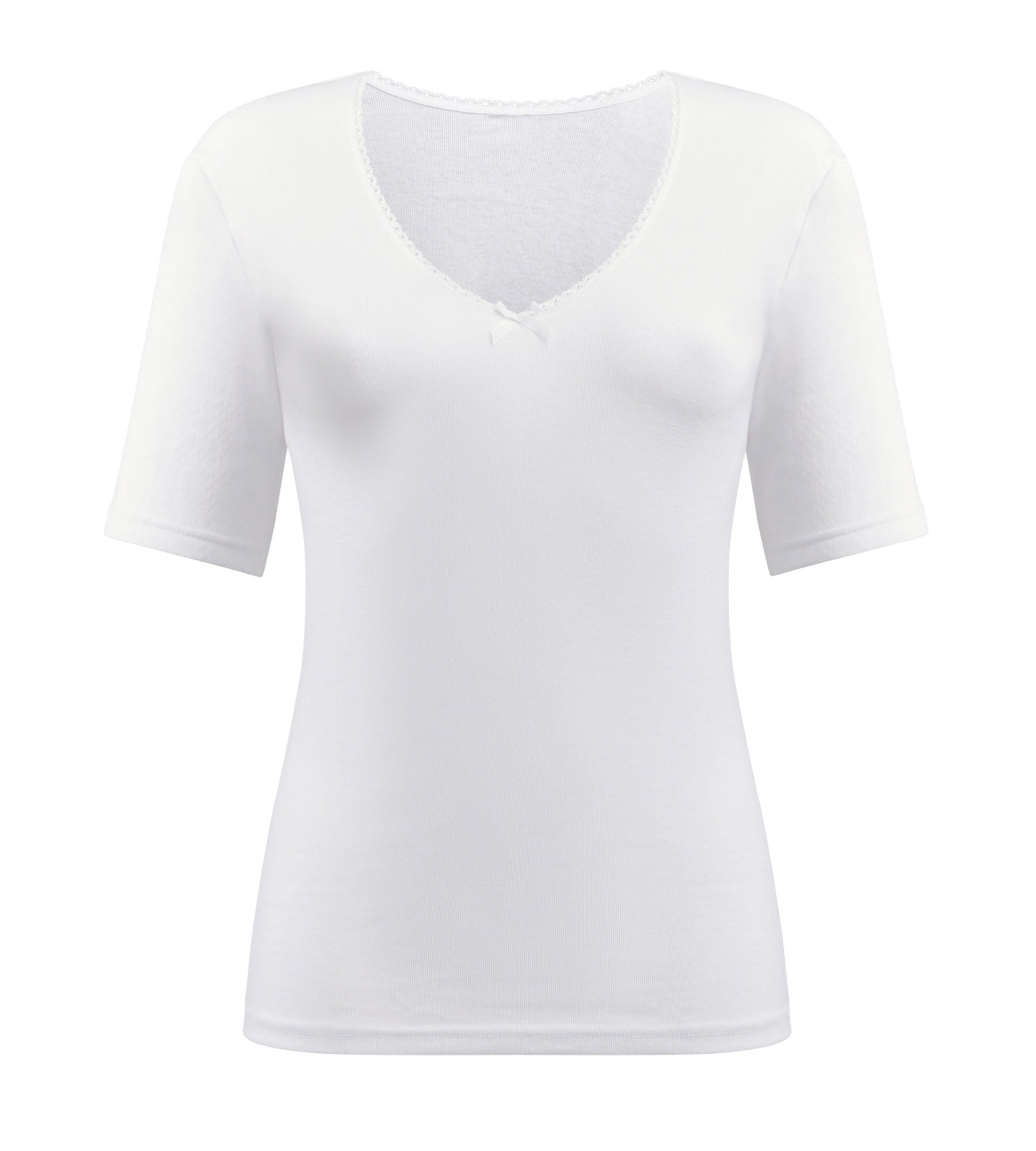 Playtex® Short-sleeved t-shirt in white Thermal Classic