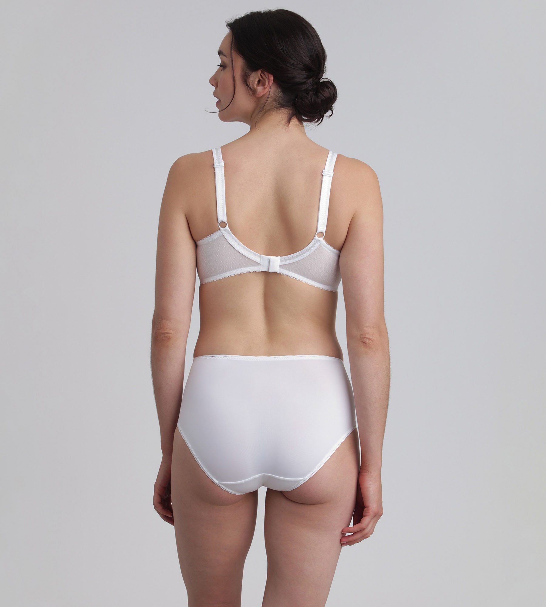 Playtex® Full cup bra in white Classic Micro Support