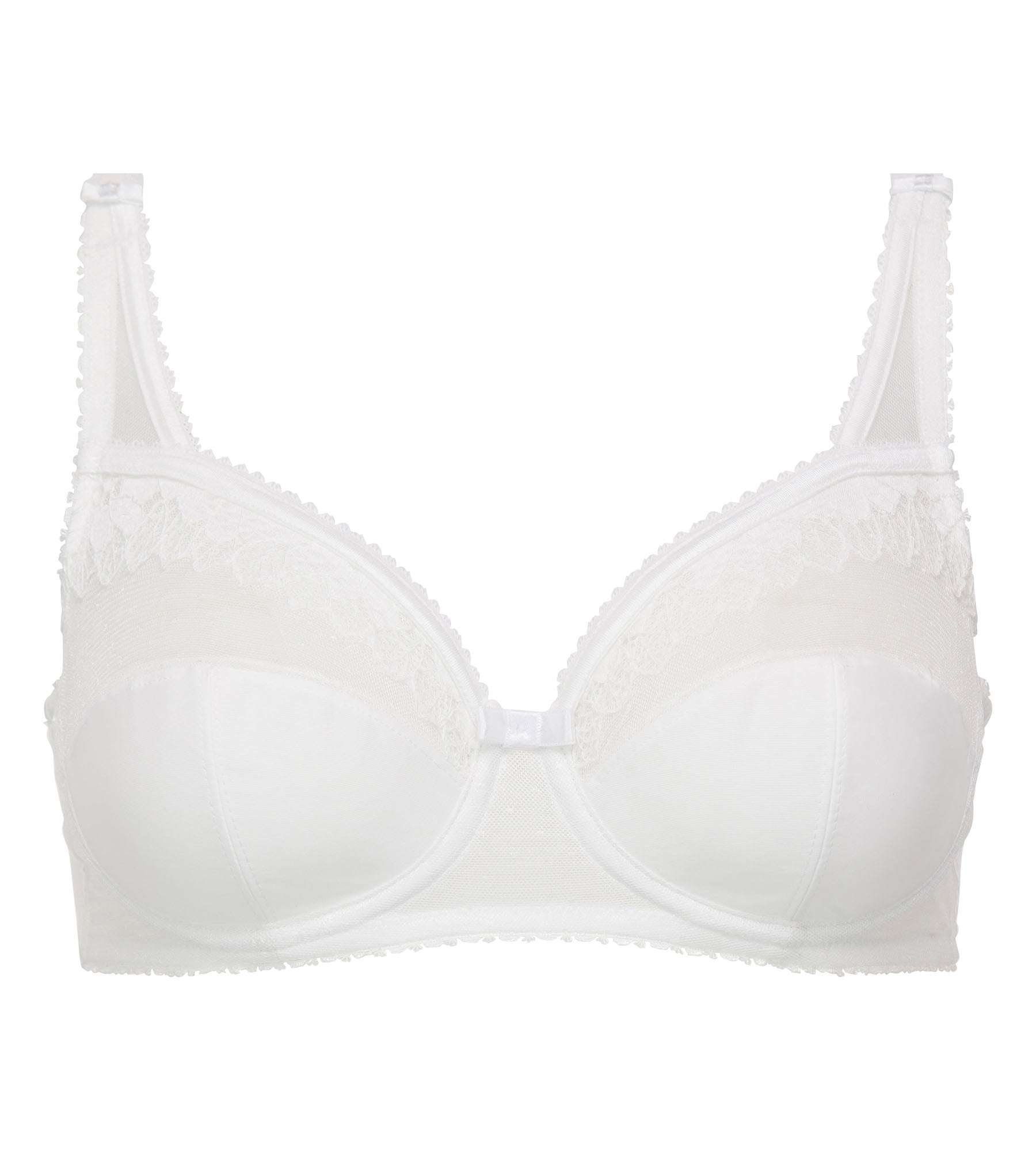 Playtex® Full cup bra in white Classic Micro Support