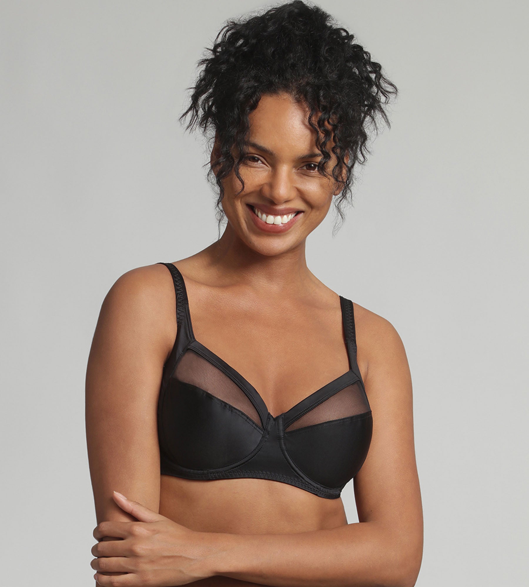 Playtex® Full cup bra in black Perfect Silhouette