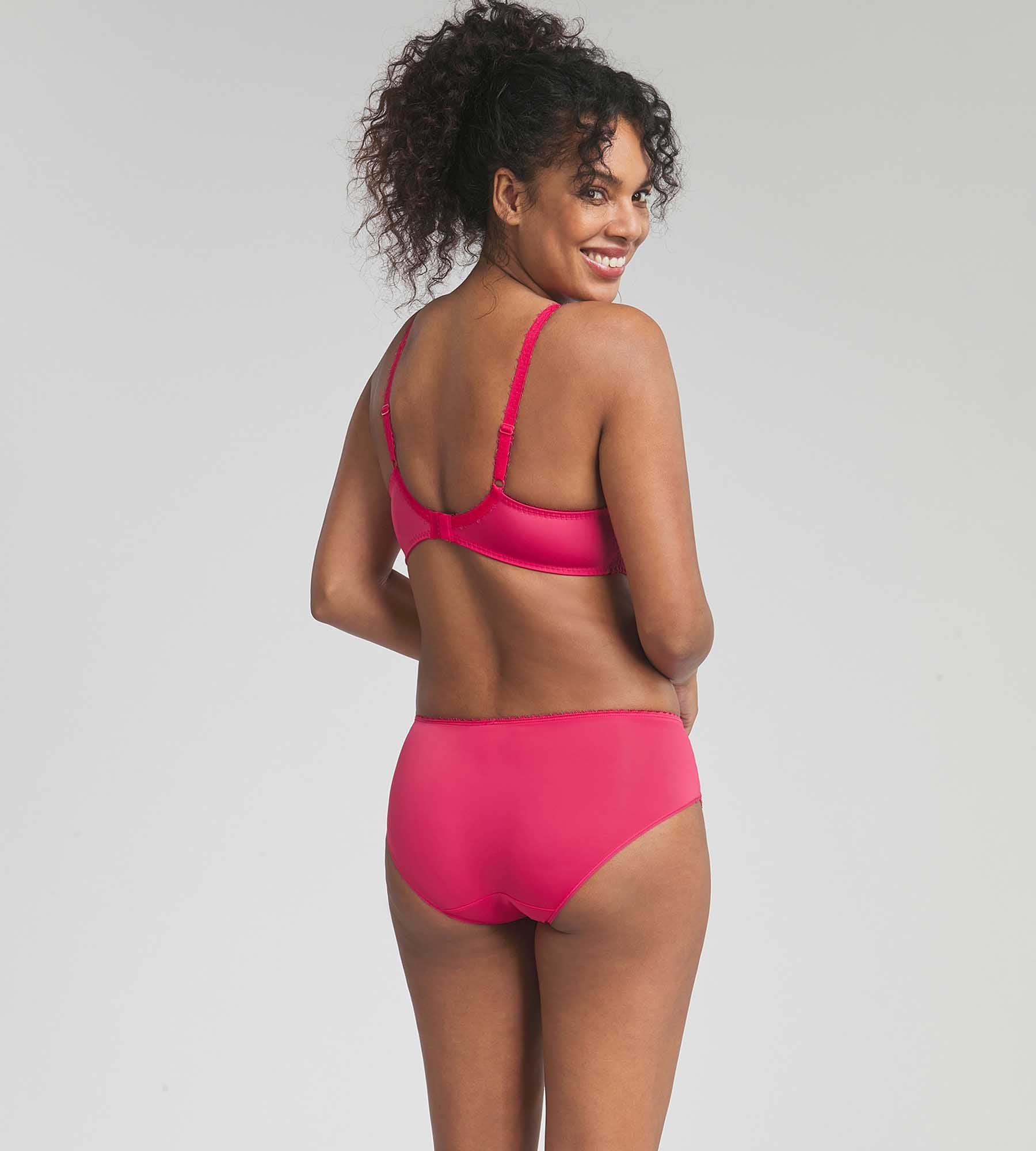 Playtex® Midi knickers in raspberry Flower Elegance