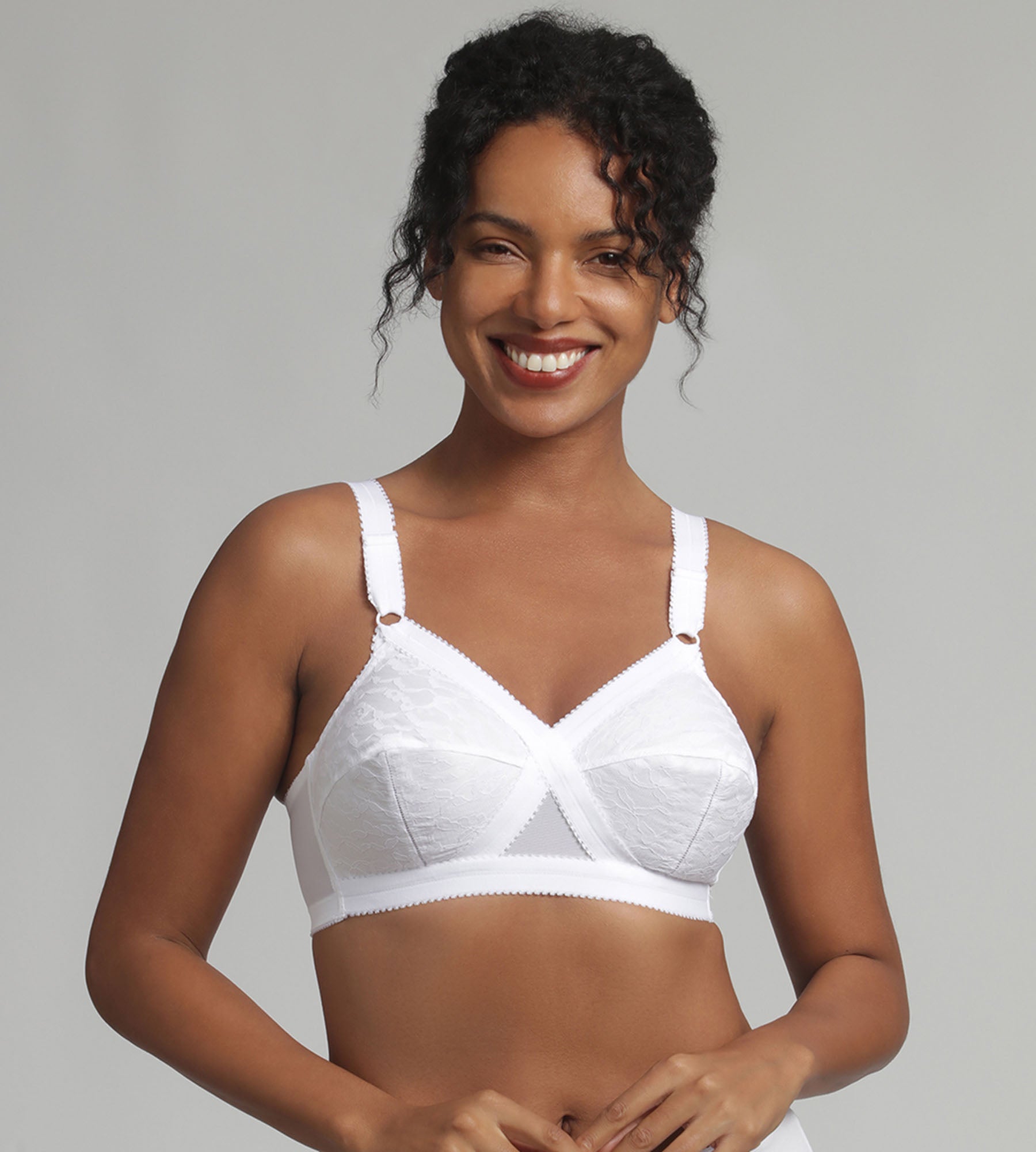 Playtex® Soutien-gorge sans armatures blanc Cœur Croisé 556