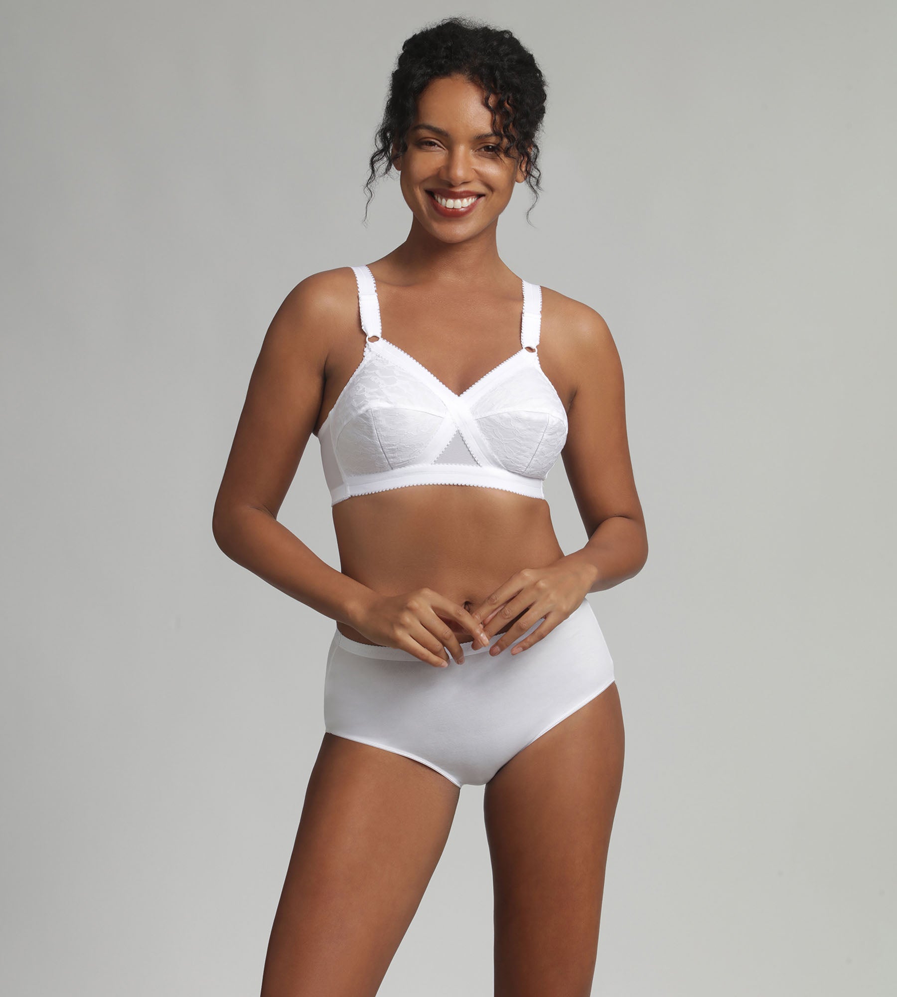 Playtex® Soutien-gorge sans armatures blanc Cœur Croisé 556