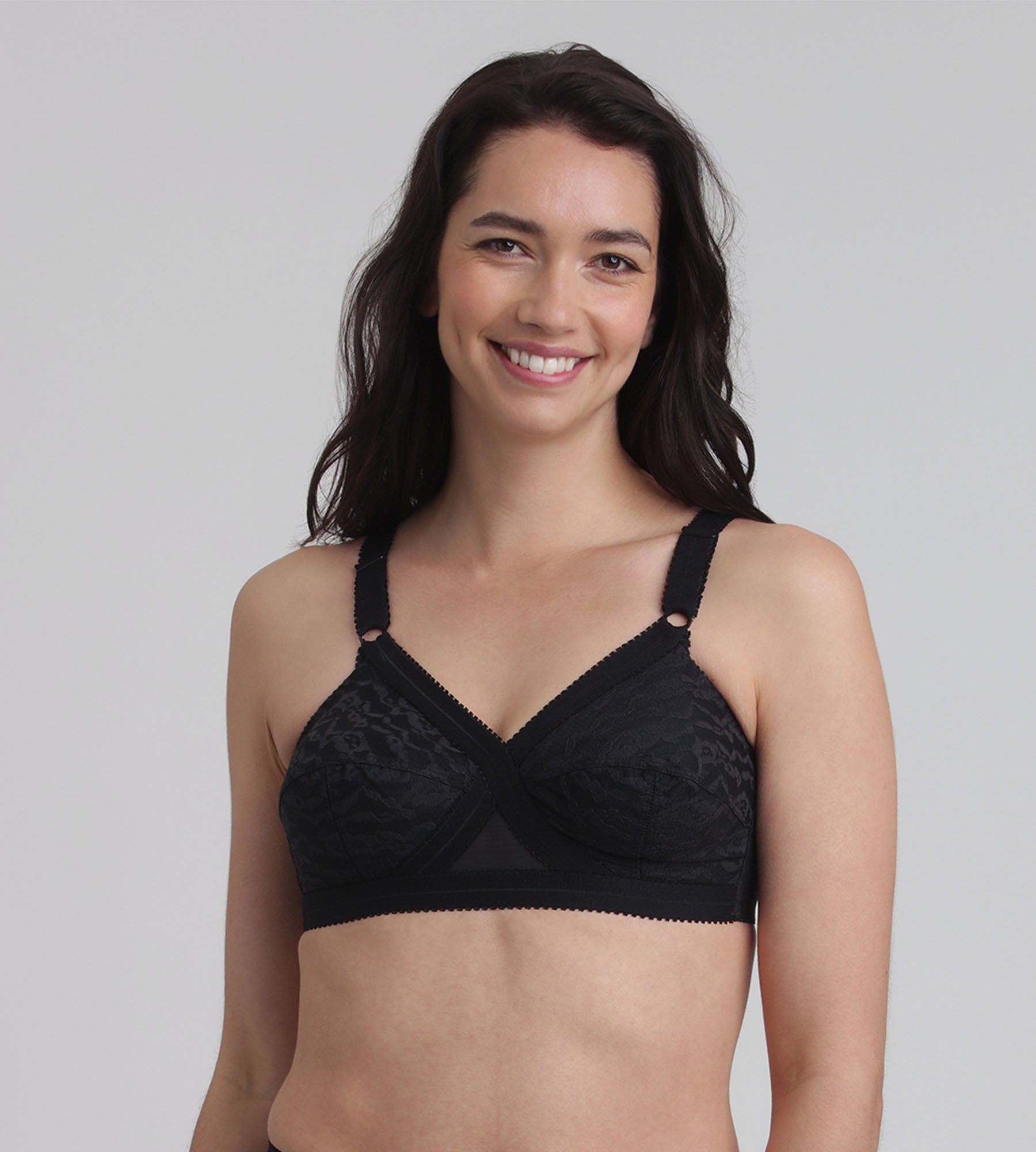 Playtex® Non-wired bra in black Cross Your Heart 556