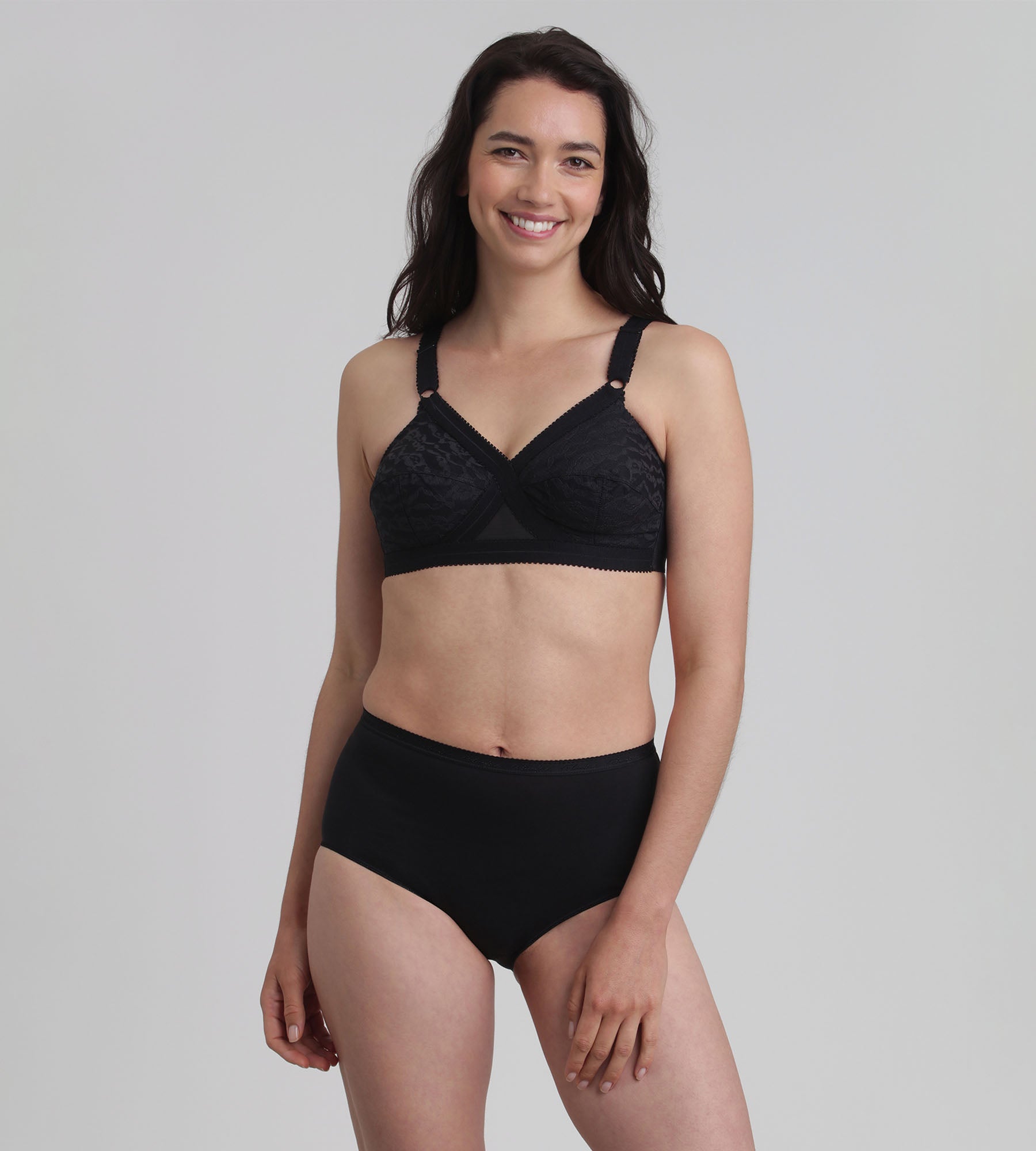 Playtex® Non-wired bra in black Cross Your Heart 556