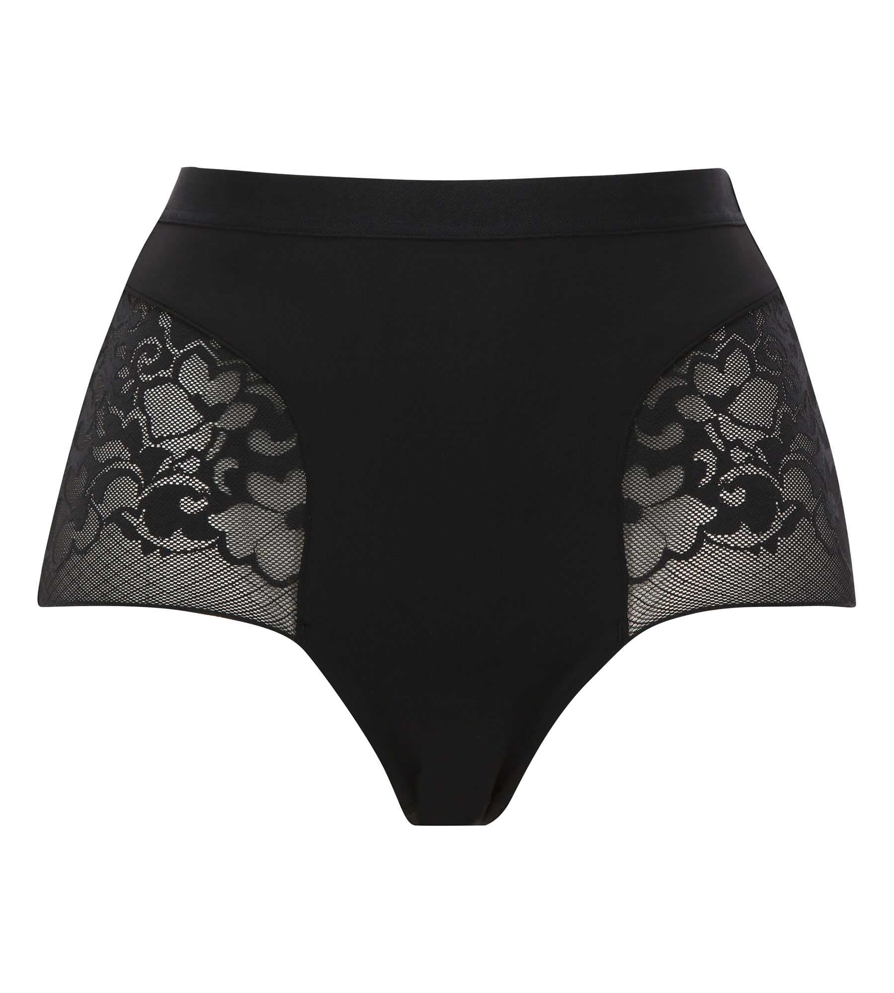Playtex® Culotte taille haute noire Expert in Silhouette