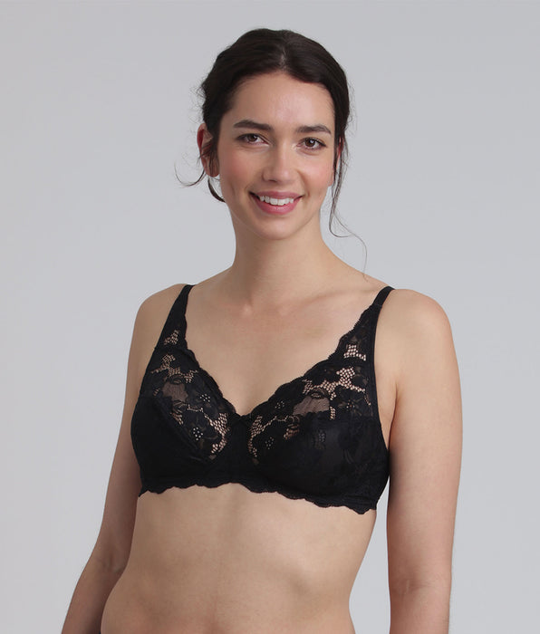 Playtex® Non-wired bra in black Essential Elegance