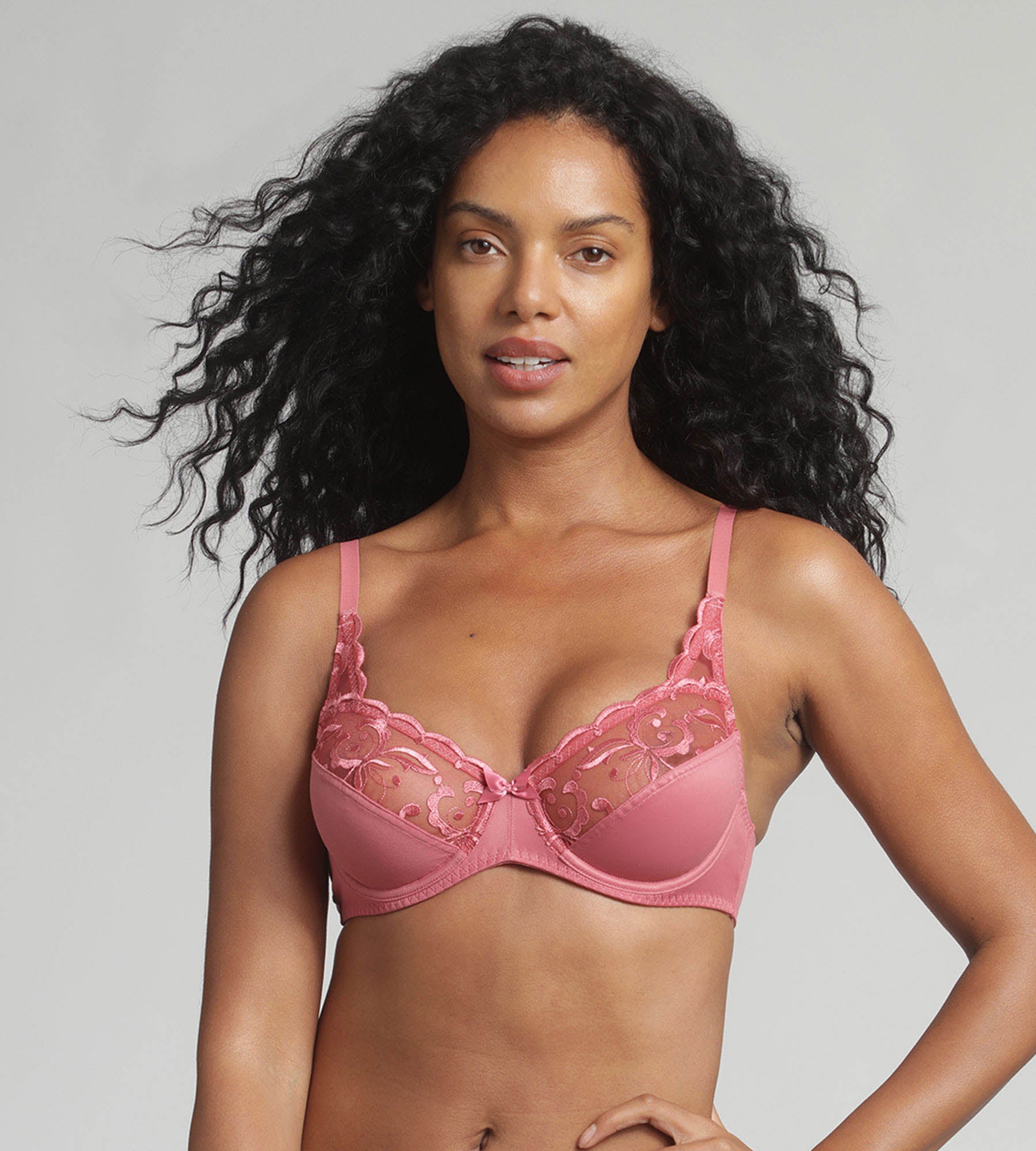 Playtex® Sujetador con aros rosa Essential Elegance Bordado