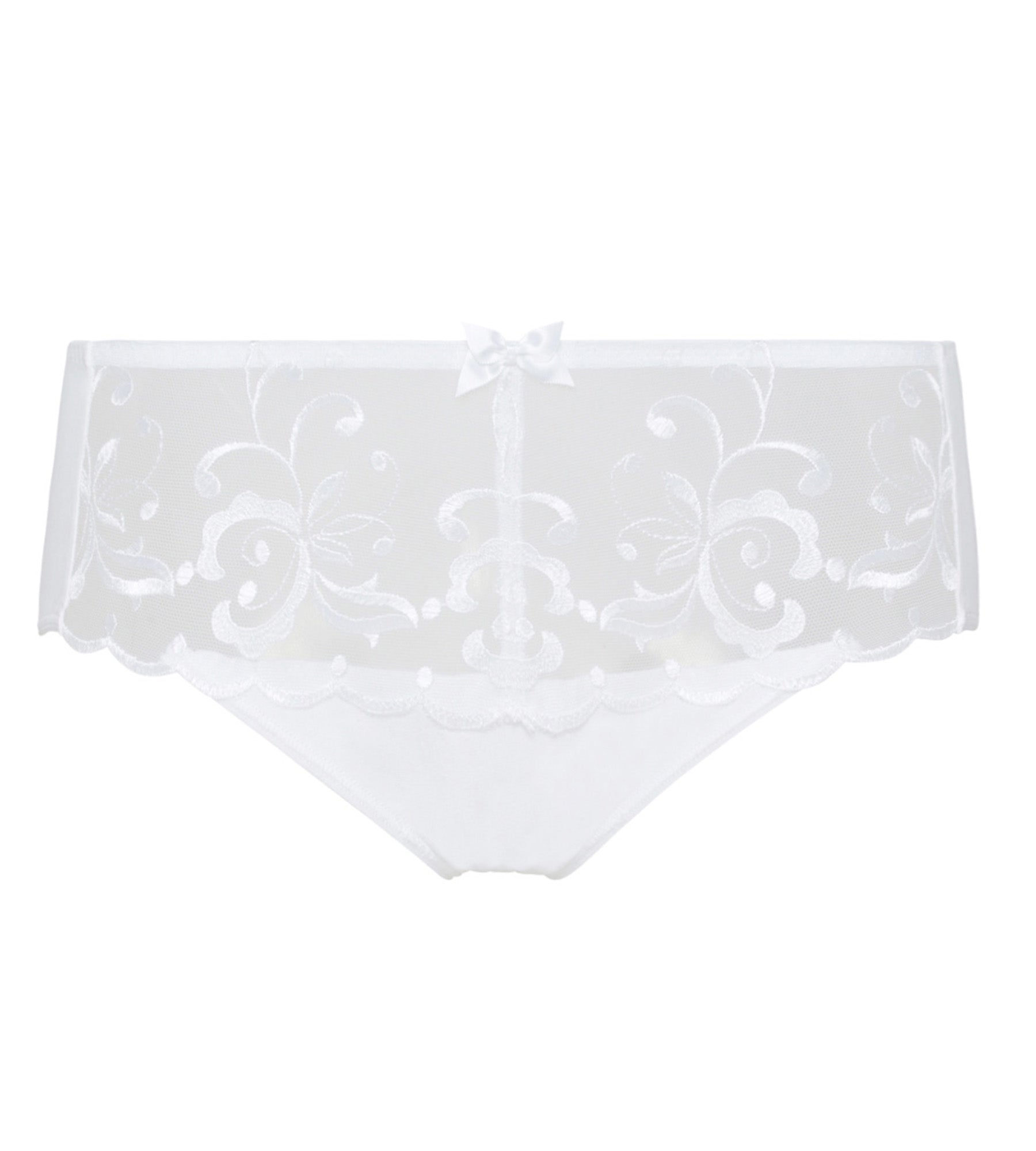 Playtex® Midi knickers in white Essential Elegance Embroidery