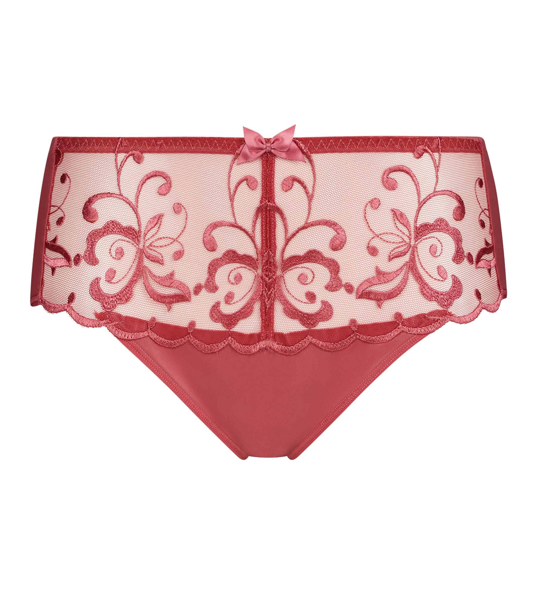 Playtex® Midi knickers in pink lady Essential Elegance Embroidery