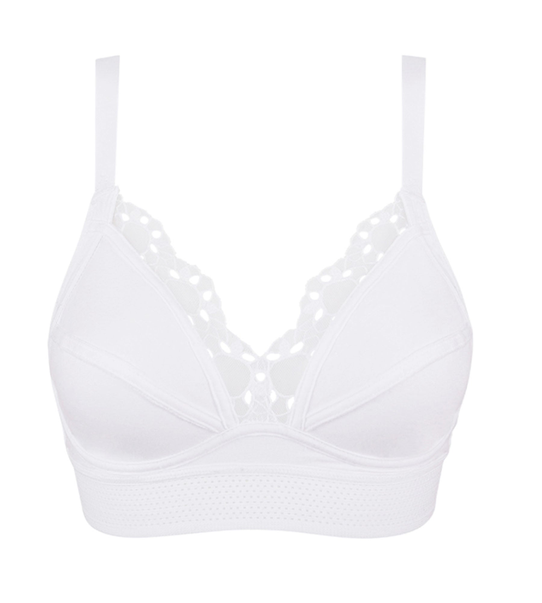 Playtex® Non-wired bra in white Feel Good Support Cotton