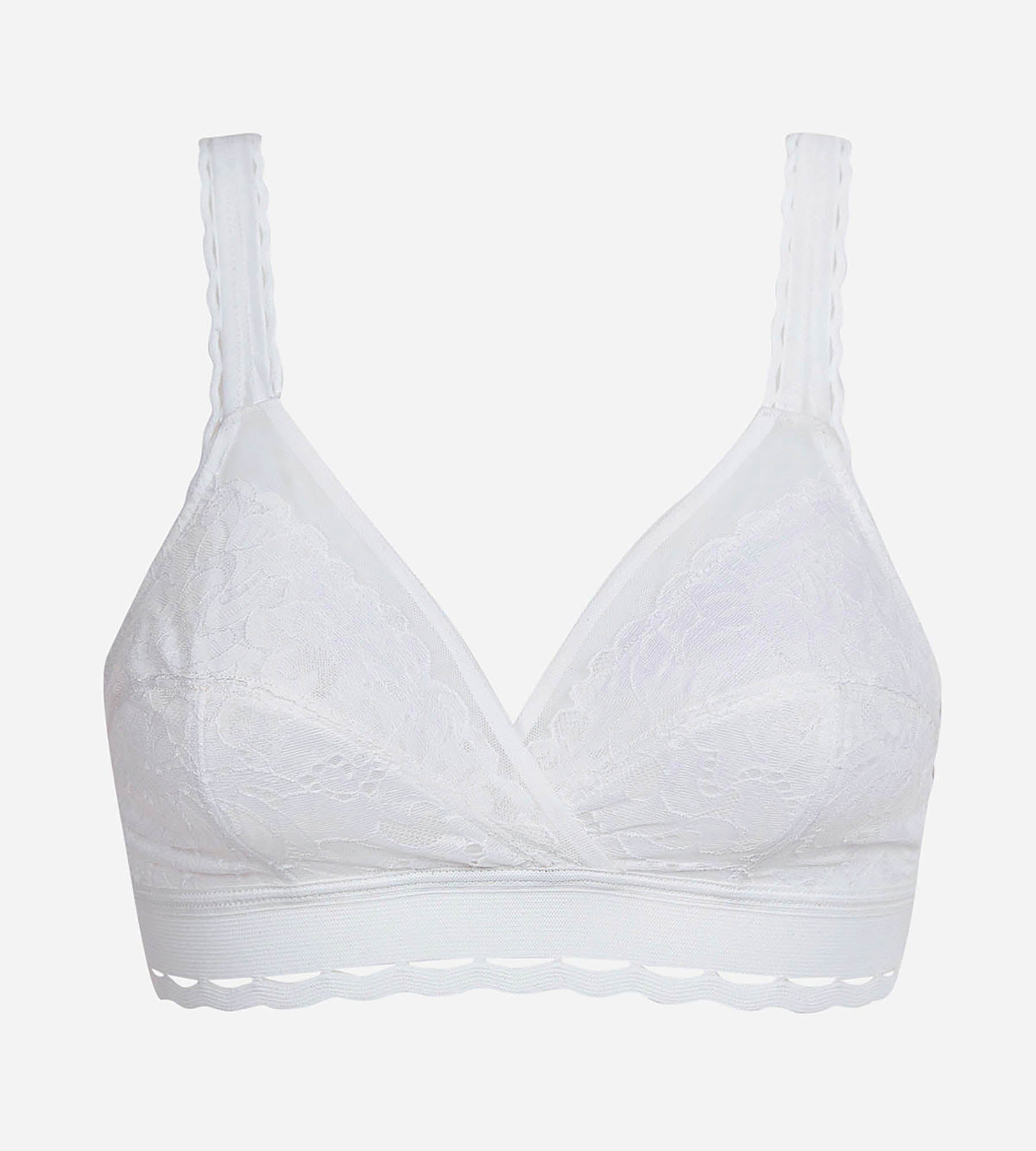 Playtex® Non-wired bra in white Recycled Classic Lace Support