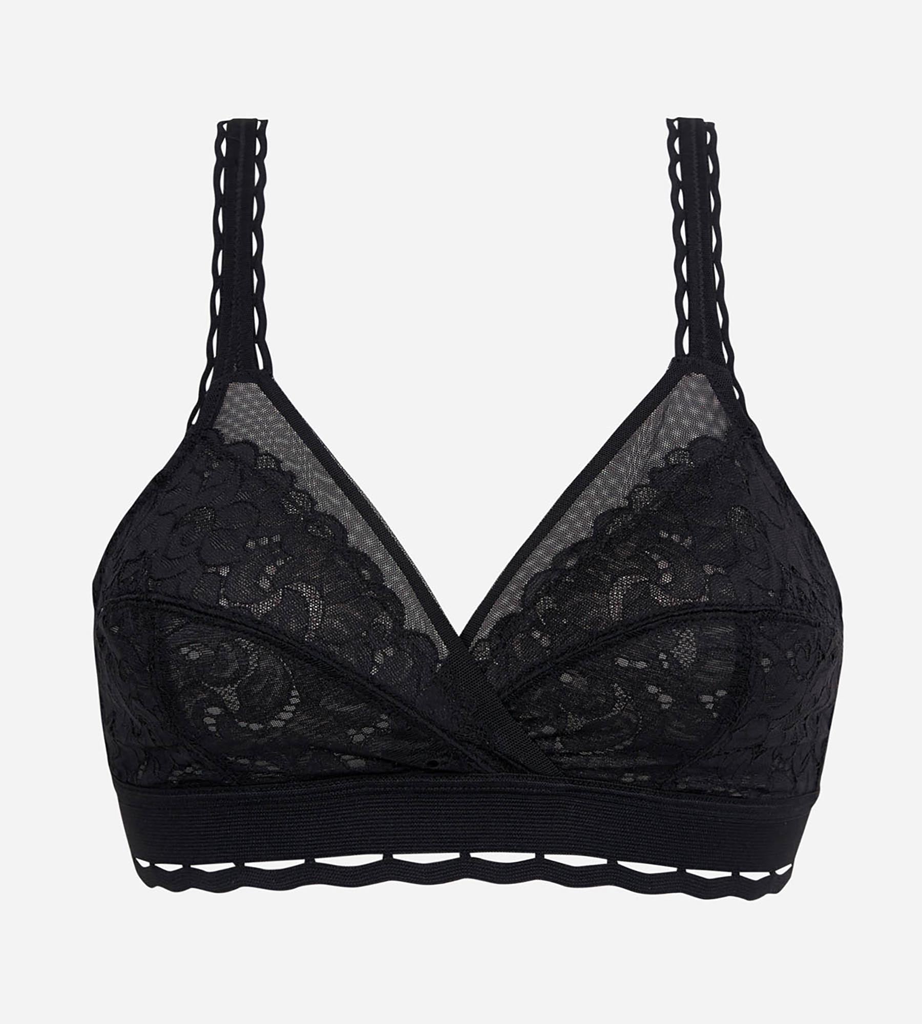Playtex® Non-wired bra in black Recycled Classic Lace Support