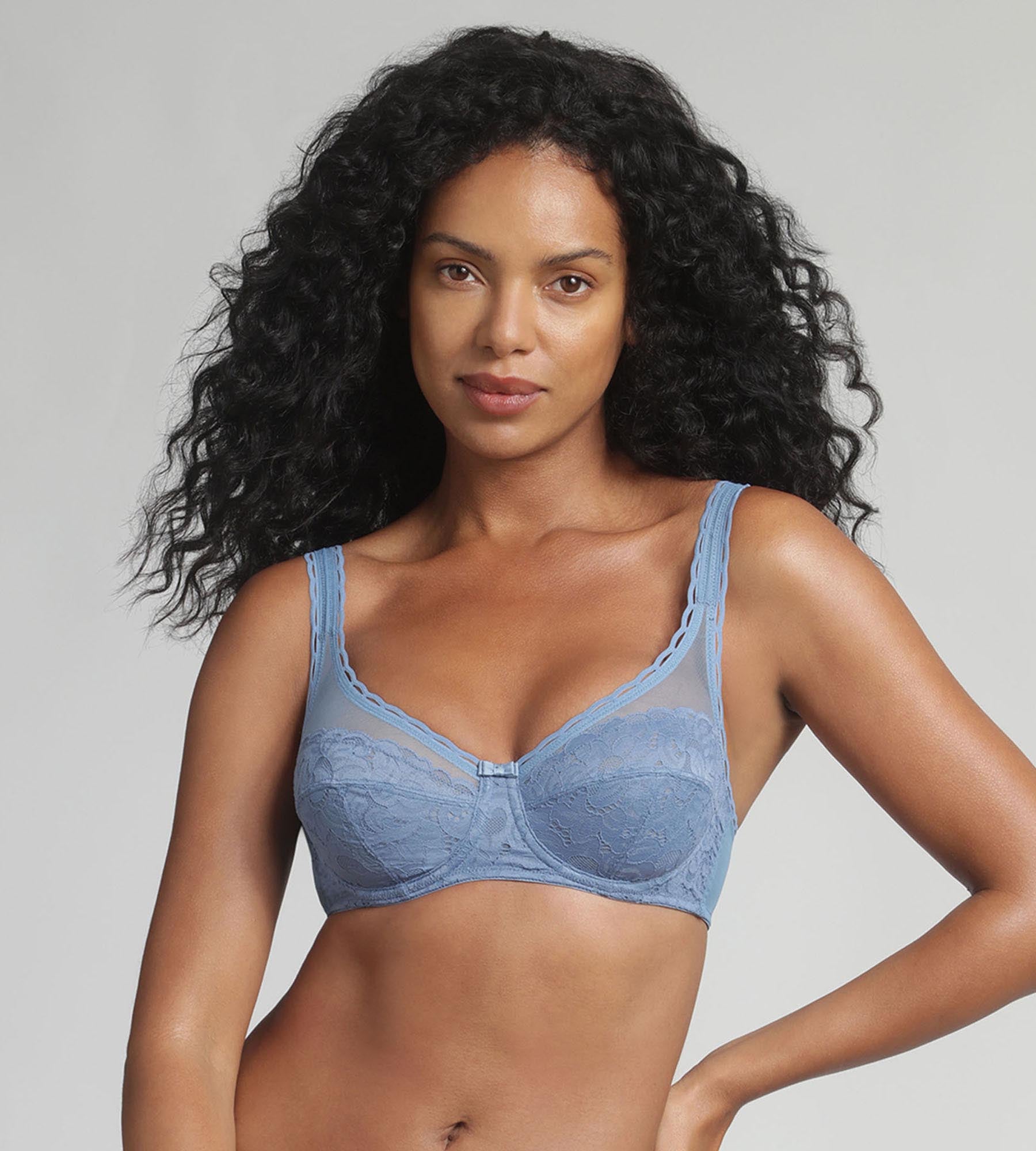 Playtex® Sujetador con aros azul océano Cruzado Mágico Femenino Reciclado