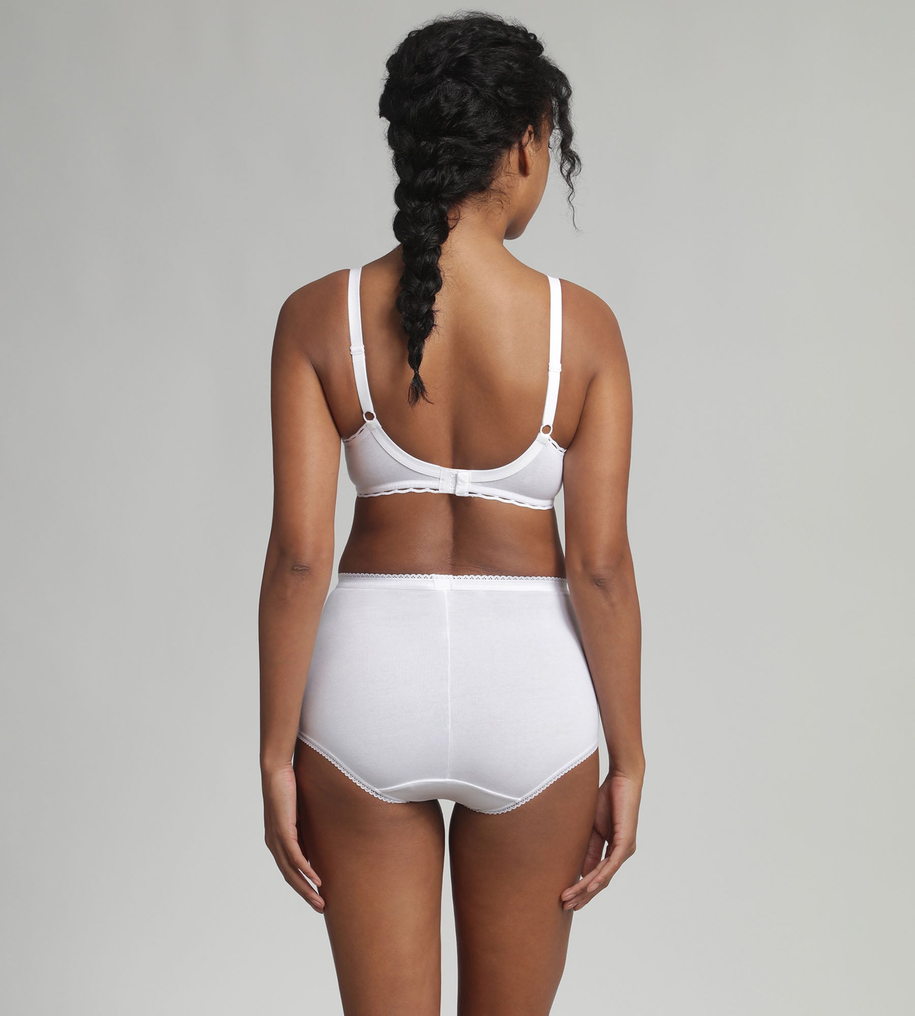 Playtex® Underwired bra in white Recycled Classic Cotton Support