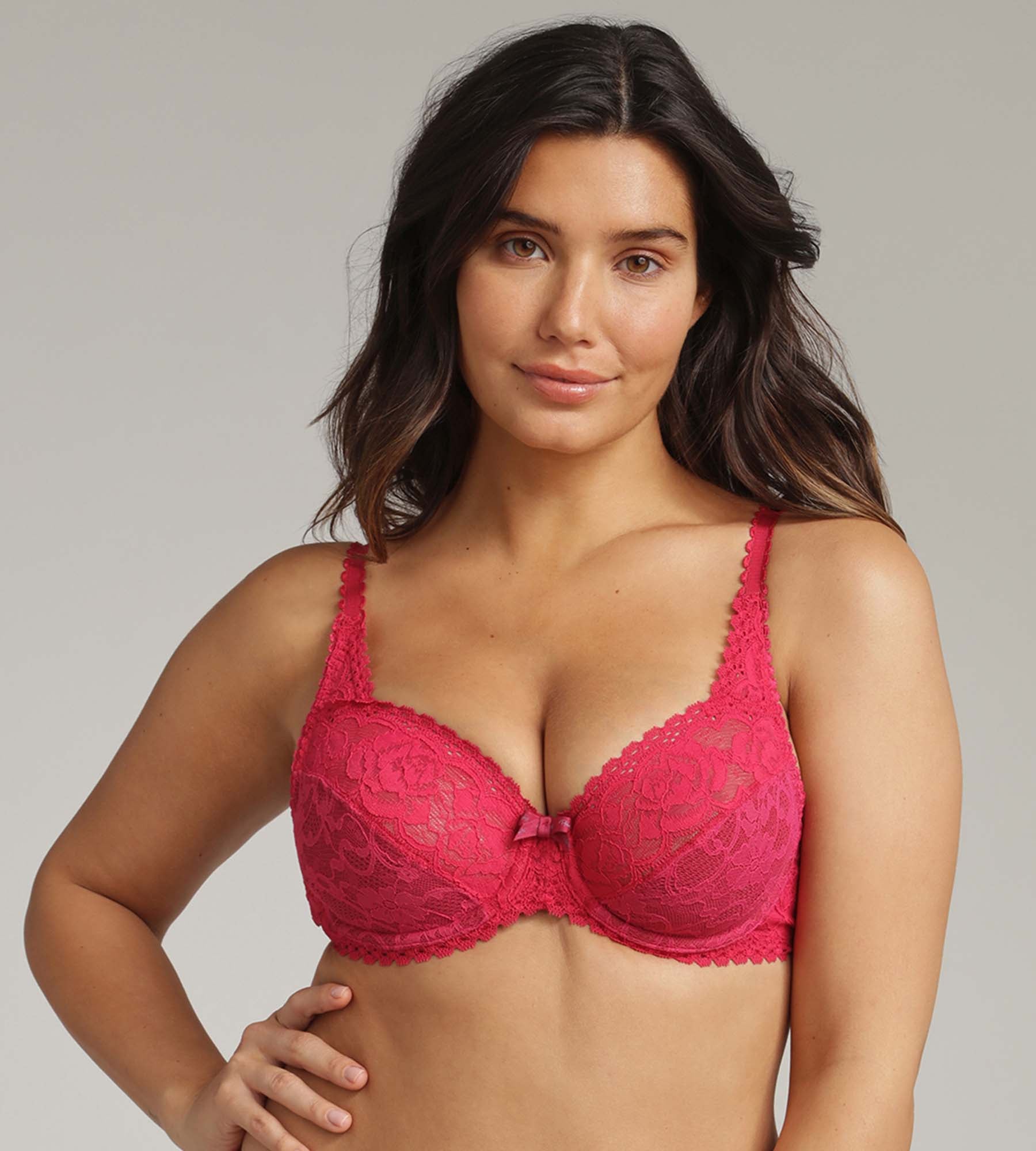Playtex® Underwired bra in sweet begonia Flower Elegance Recycled