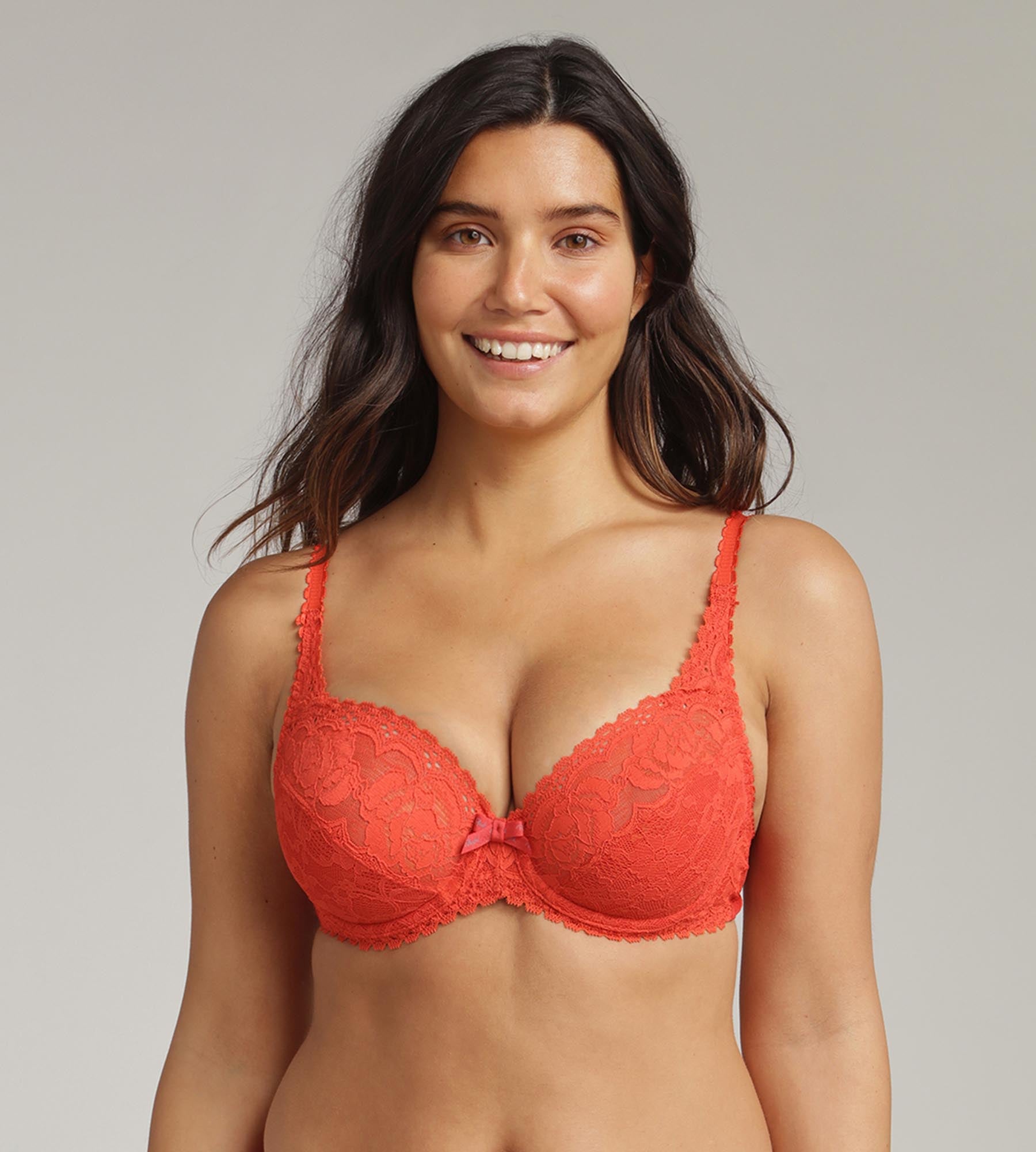 Playtex® Underwired bra in red poppy Flower Elegance Recycled