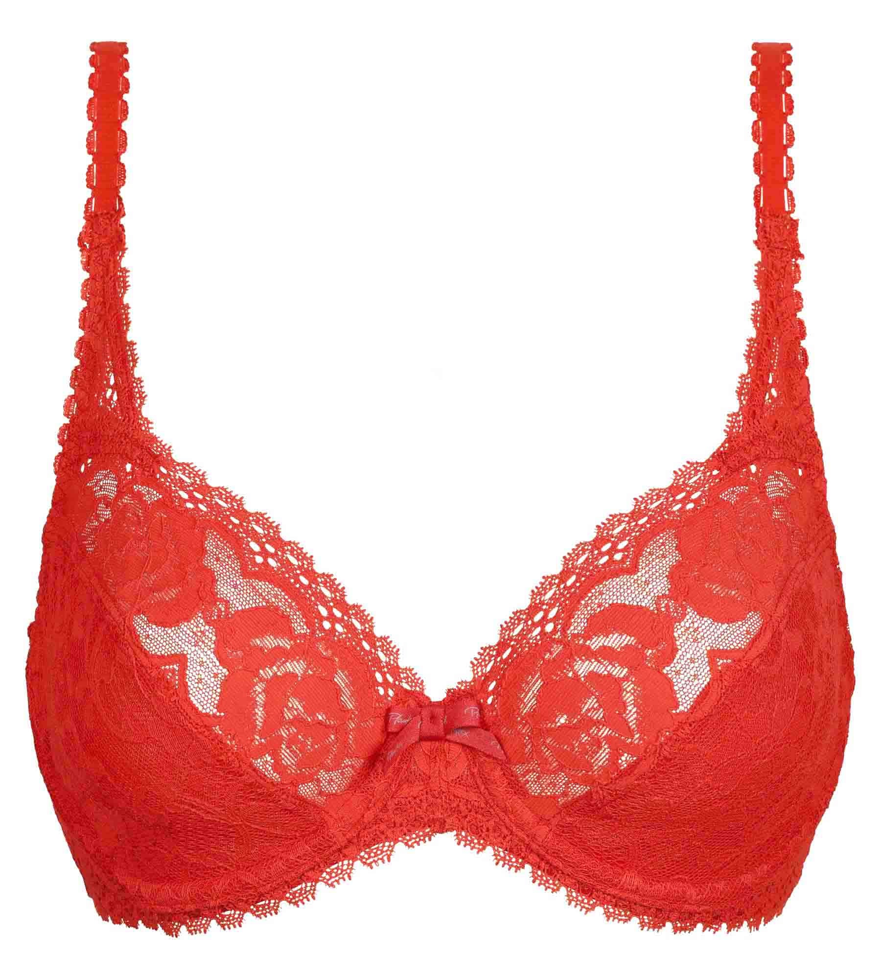 Playtex® Underwired bra in red poppy Flower Elegance Recycled