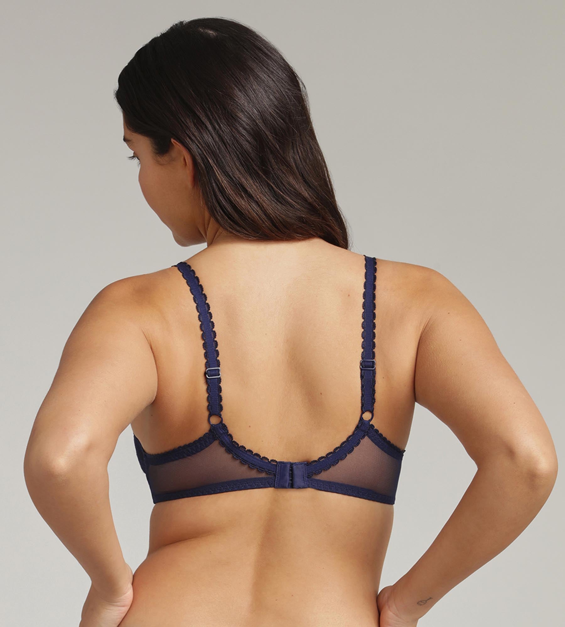 Playtex® Underwired bra in floral blue Flower Elegance Recycled