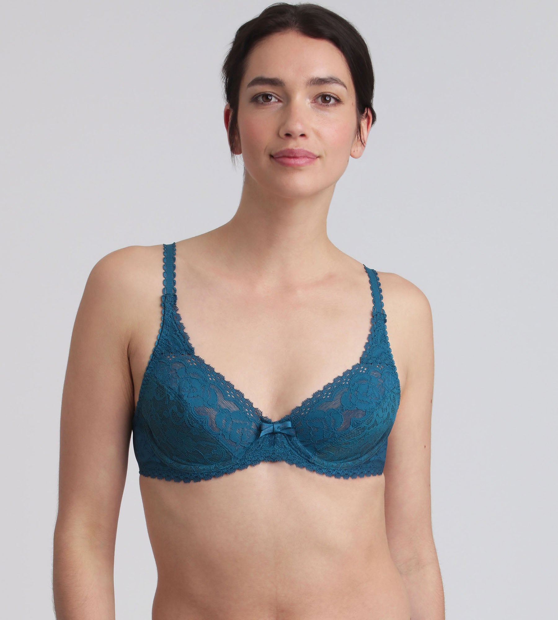 Playtex® Sujetador con aros verde pino Flower Elegance Reciclado