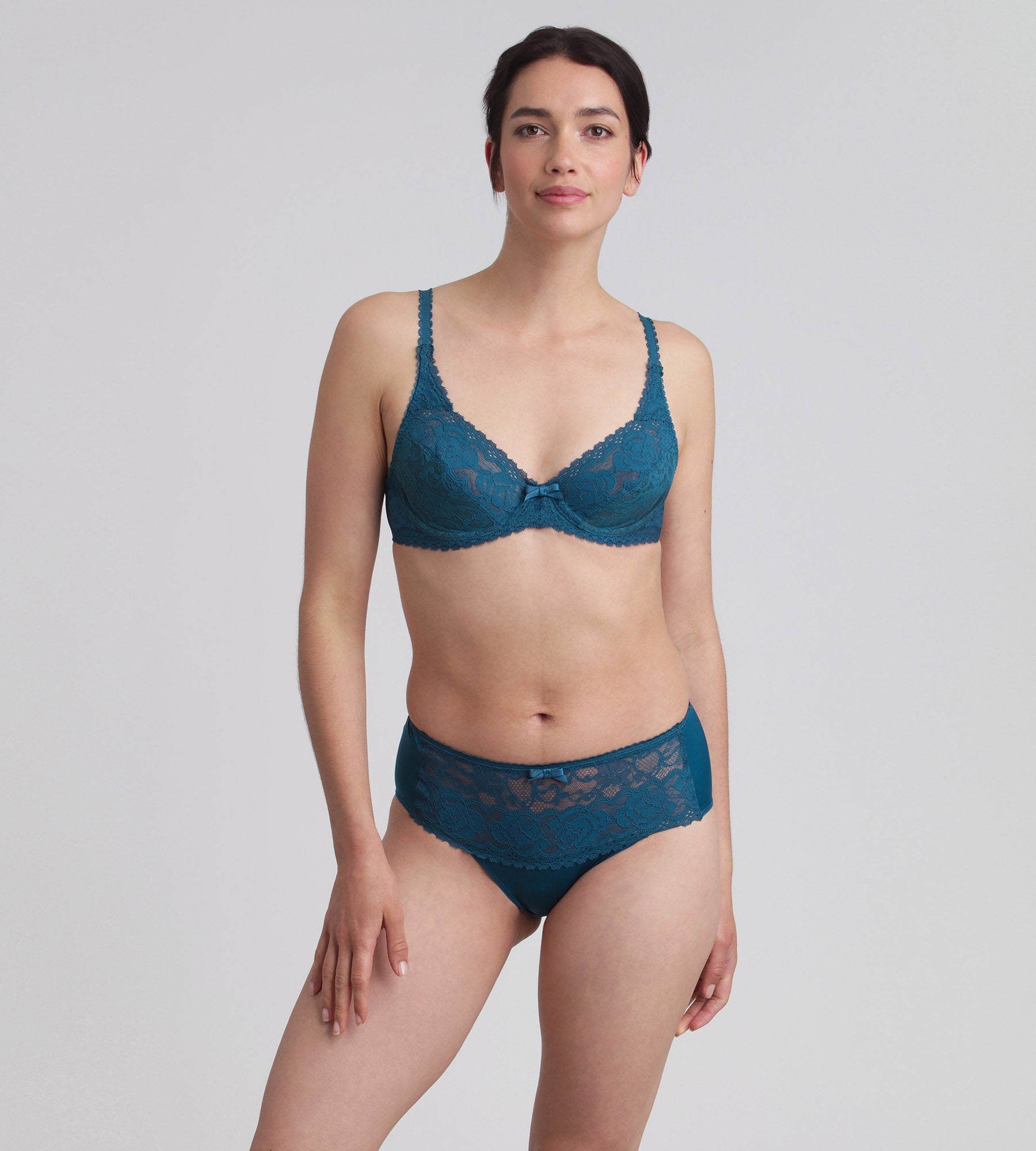 Playtex® Sujetador con aros verde pino Flower Elegance Reciclado
