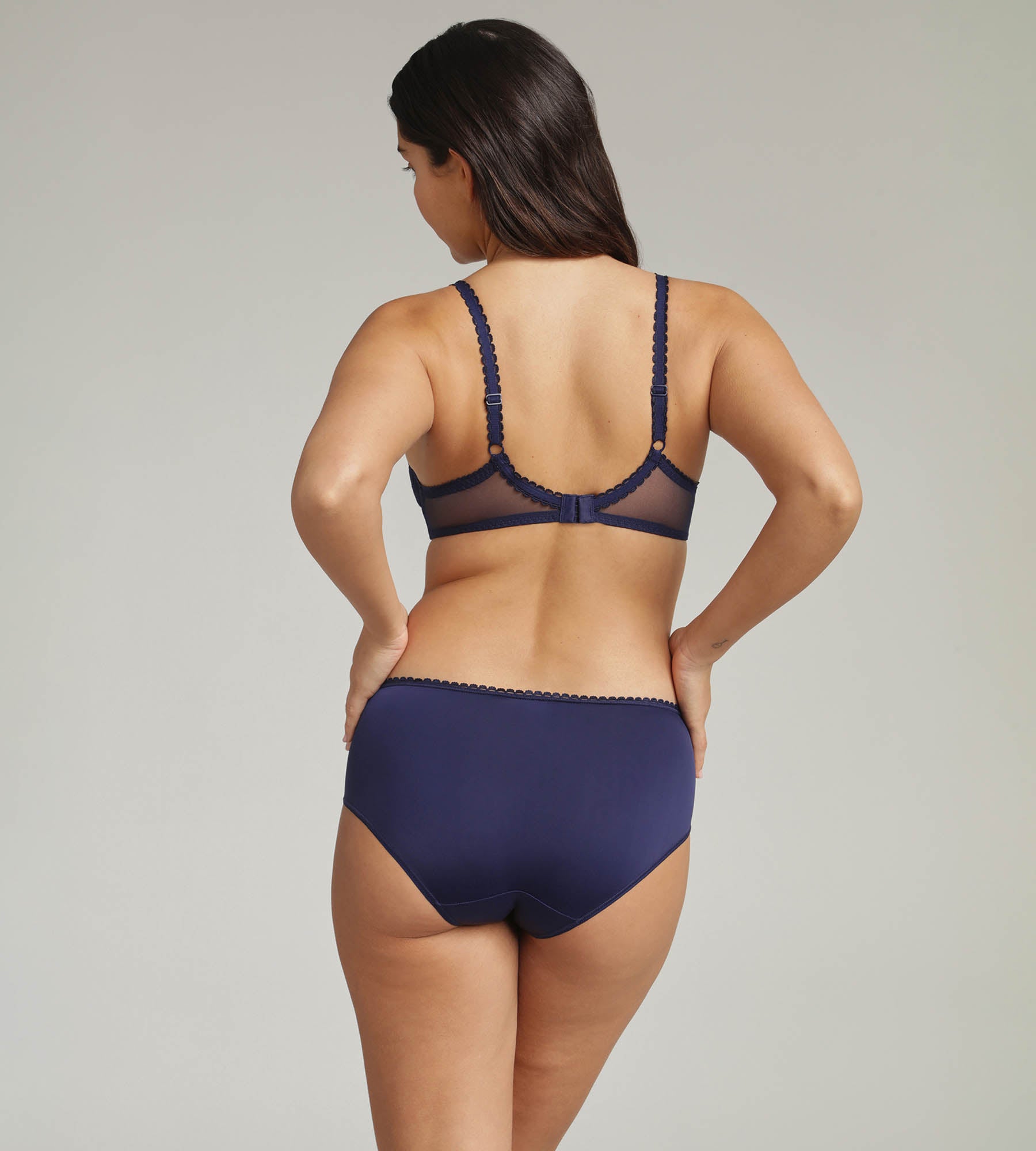 Playtex® Midi knickers in floral blue Flower Elegance Recycled