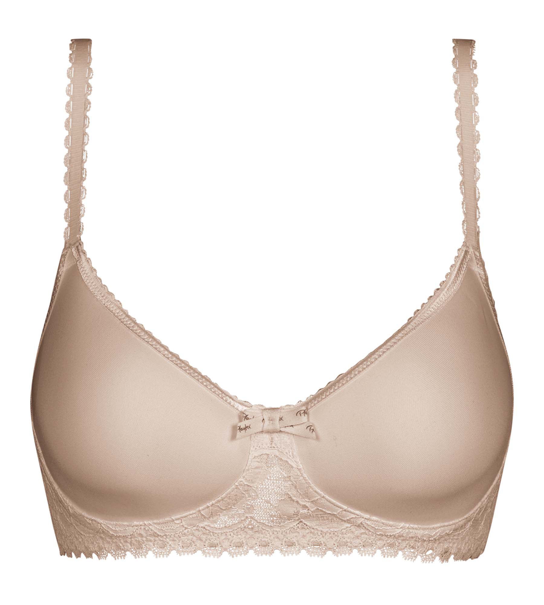 Playtex® Non-wired bra in beige Flower Elegance Recycled