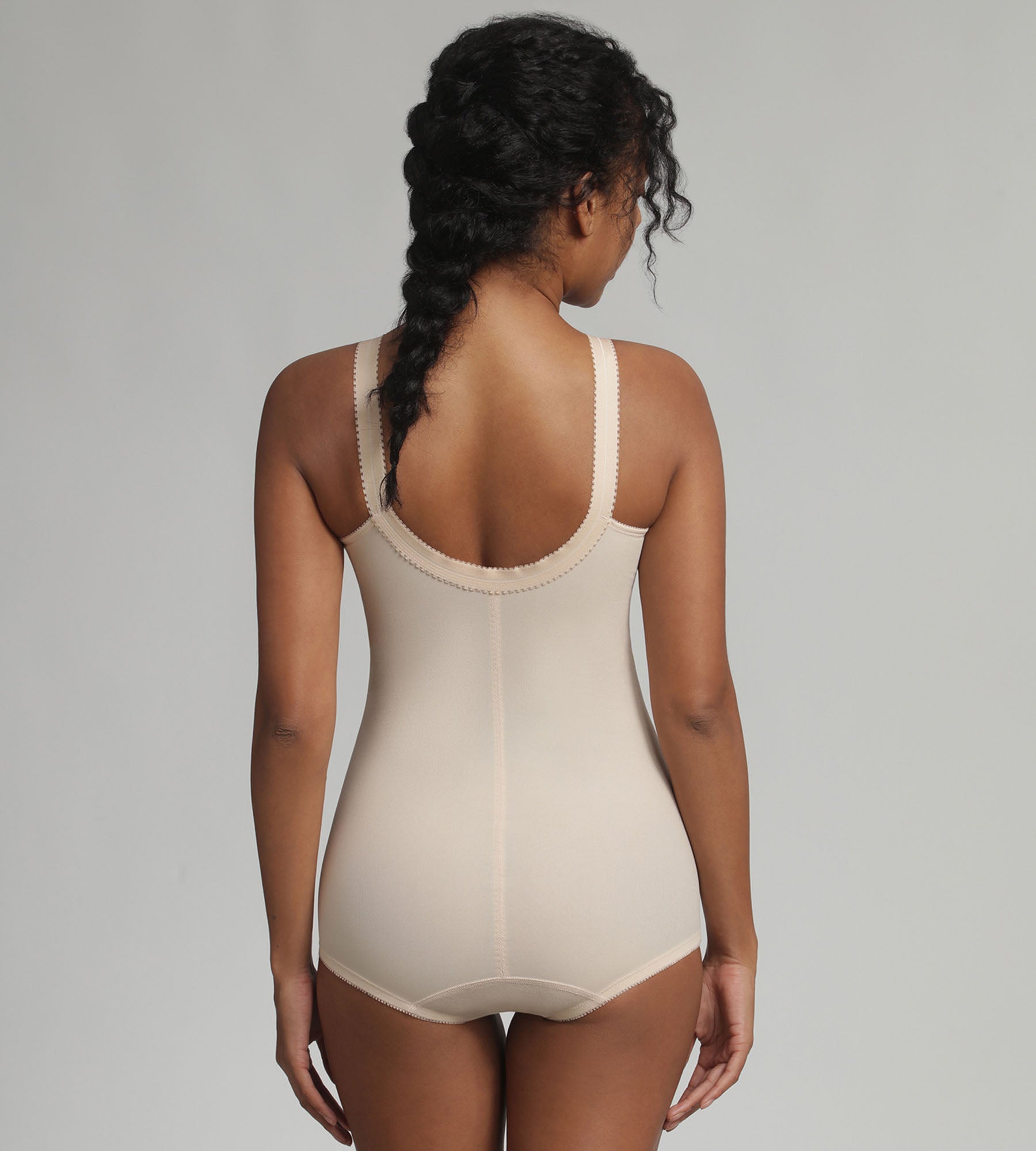 Playtex® All-in-one body in beige I Can't Believe It's a Girdle