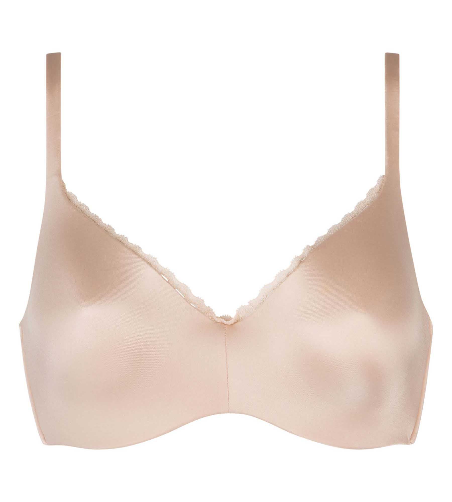 Playtex® Full cup bra with removable underwires in light brown 24h Absolute Soft