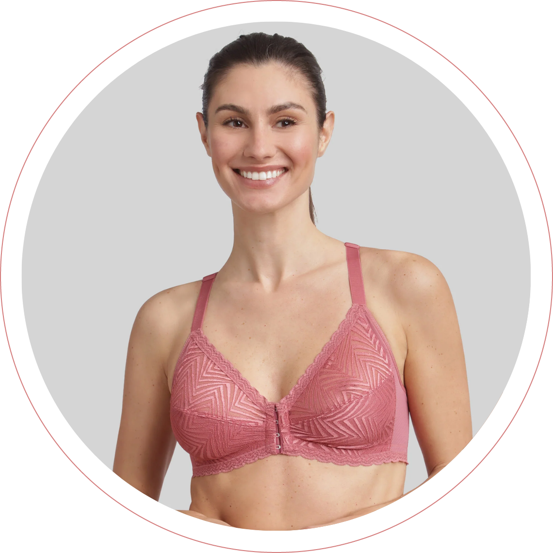 Front closure bras