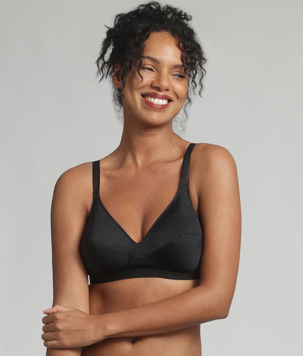 Playtex® Non-wired bra in black Basic Micro Support