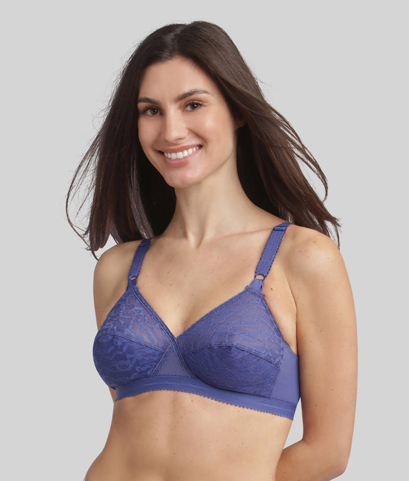Playtex® Non-wired bra in cobalt blue Cross Your Heart 165