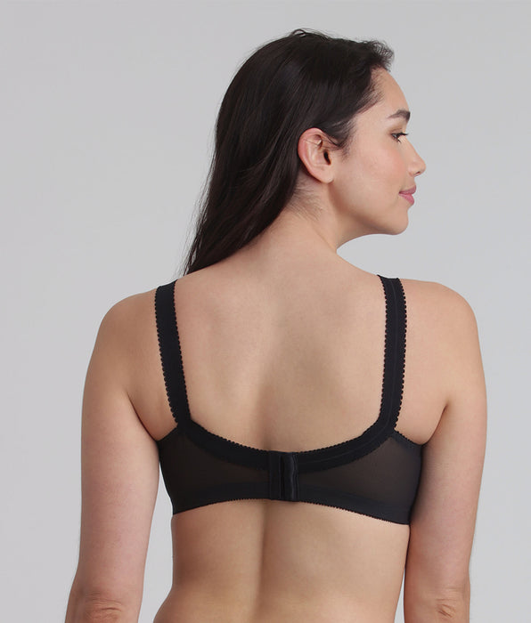 Playtex® Soutien-gorge sans armatures noir Cœur Croisé 556