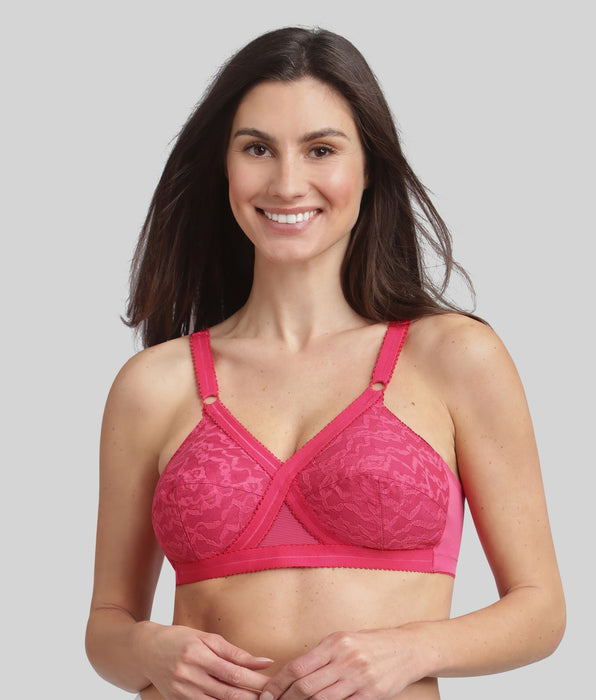 Playtex® Non-wired bra in hibiscus Cross Your Heart 556