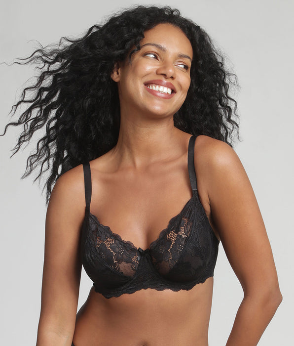 Playtex® Underwired bra in black Essential Elegance