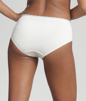 Midi knickers in ivory Ideal Posture