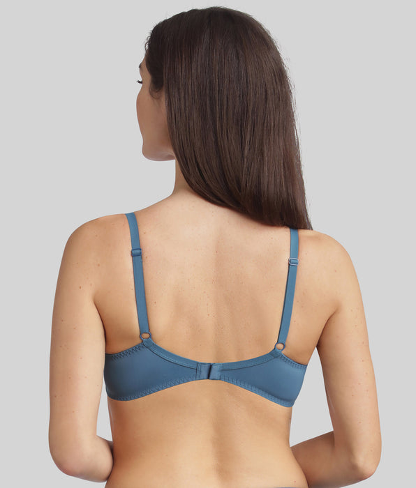 Playtex® Underwired bra in pine green Essential Elegance Embroidery
