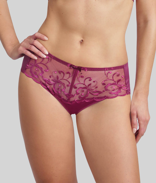 Playtex® Culotte violet imperial Essential Elegance Broderie