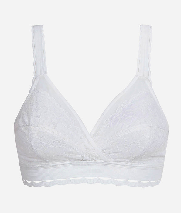 Playtex® Soutien-gorge sans armatures blanc Cœur Croisé Féminin Recyclé