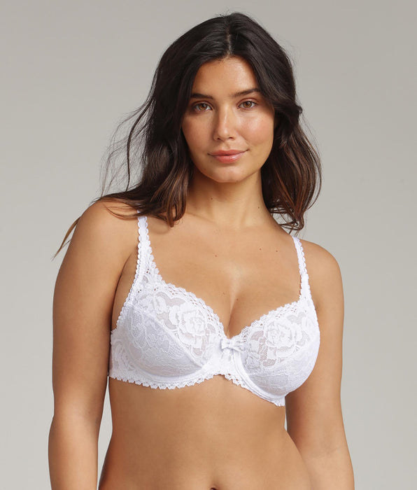 Playtex® Underwired bra in white Flower Elegance Recycled