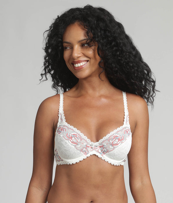 Playtex® Soutien-gorge avec armatures ivoire fleuri Flower Elegance Recyclé