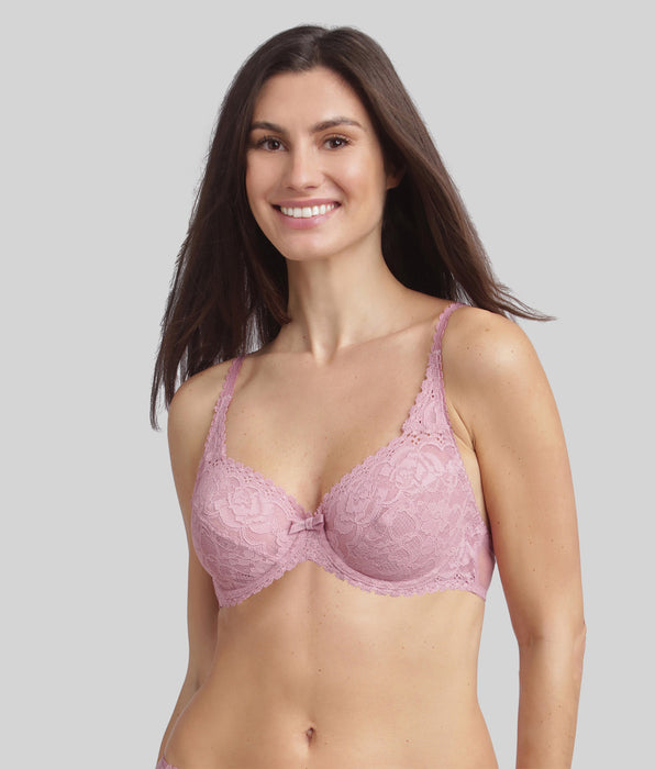 Playtex® Underwired bra in orchid pink Flower Elegance Recycled