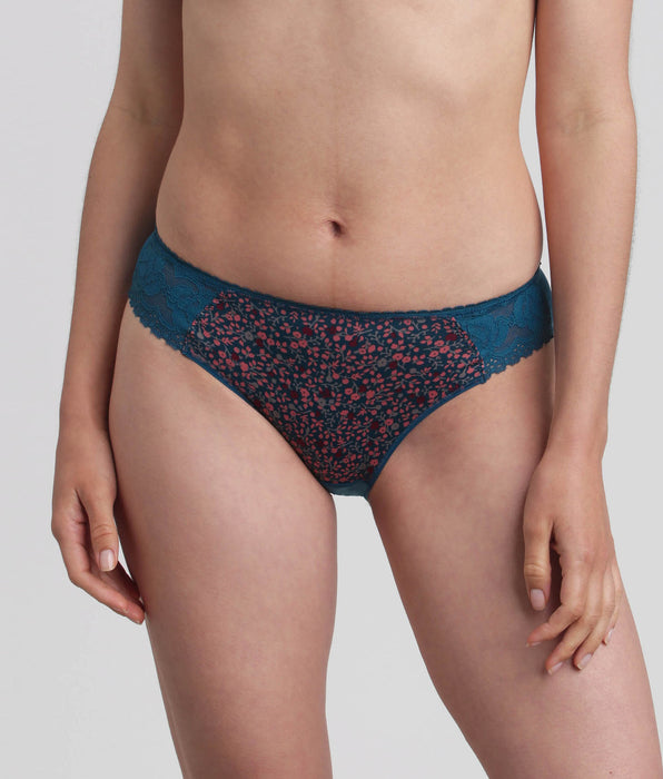 Playtex® Braga estampado verde Flower Elegance Micro Reciclado