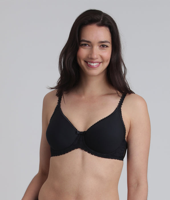 Playtex® Soutien-gorge spacer noir Flower Elegance Recyclé