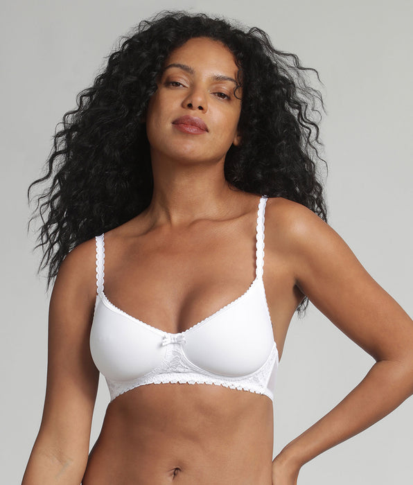 Playtex® Soutien-gorge spacer sans armatures blanc Flower Elegance Recyclé