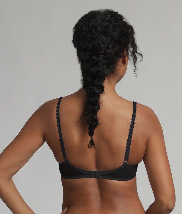 Playtex® Non-wired bra in black Flower Elegance Recycled