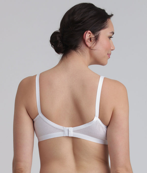 Playtex® Soutien-gorge sans armatures blanc Essential Support Coton