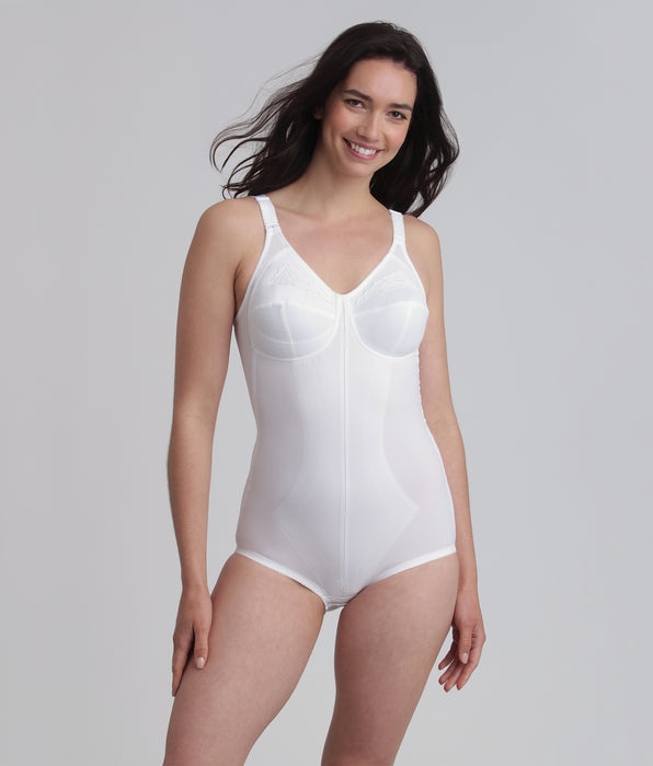 Playtex® All-in-one body in white I Can't Believe It's a Girdle